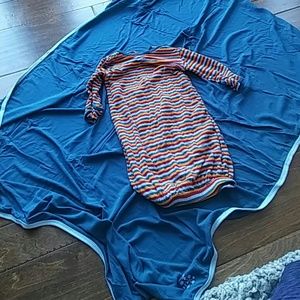 KicKee Pants Newborn Sleeper with blanket